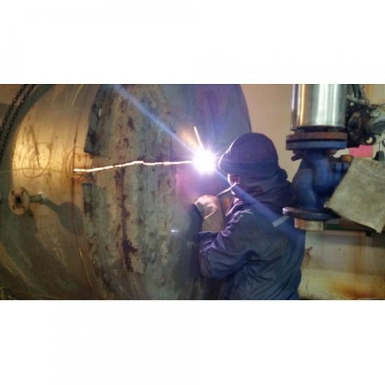 รับเหมาติดตั้งระบบท่อโรงงานอุตสาหกรรม - ชาร์เตอร์  - งานทำถังน้ำร้อน